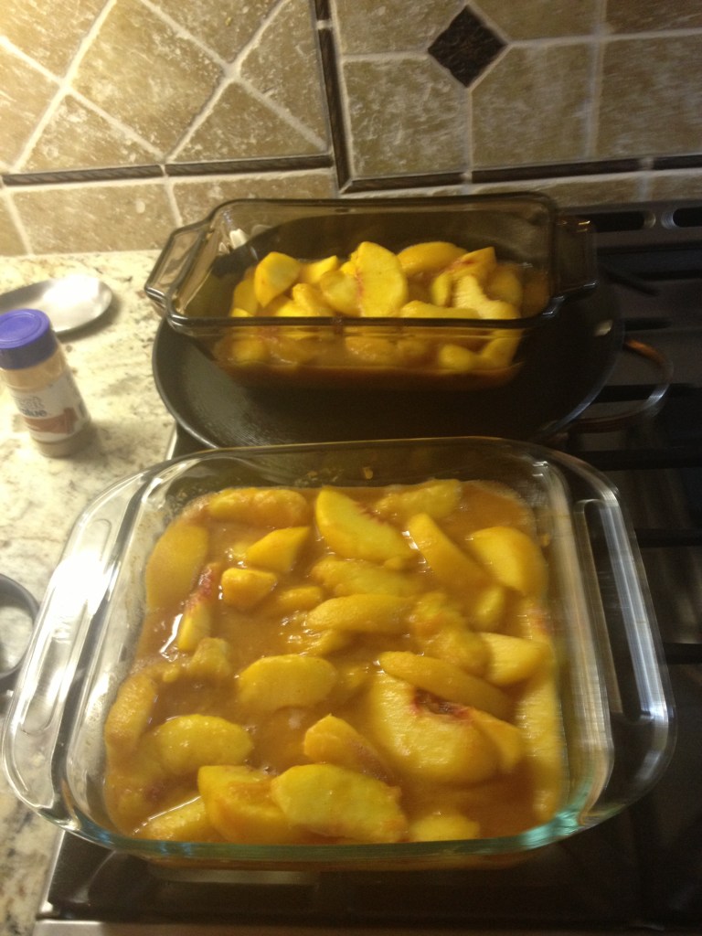 It already looks good!  This is after just ten minutes in the oven.